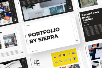 SIERRA Portfolio PowerPoint Template